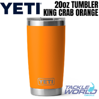 Yeti 20oz Tumbler (591ml) King Crab Orange with Magslider Lid