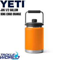 Yeti Rambler Half Gallon Jug (1.8L) King Crab Orange