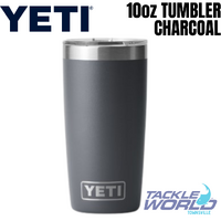 Yeti 10oz Tumbler (295ml) Charcoal with Magslider Lid