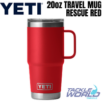 Yeti 20oz Travel Mug (591ml) Rescue Red with Stronghold Lid