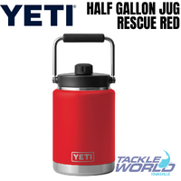 Yeti Rambler Half Gallon Jug (1.8L) Rescue Red