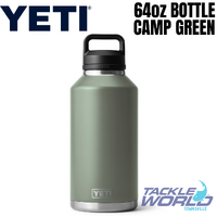 Yeti 64oz Bottle (1.89L) Camp Green with Chug Cap