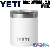 Yeti 10oz Lowball 2.0 (296ml) White with Magslider Lid 