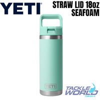 Yeti 18oz Bottle (532ml) Seafoam with Straw Lid