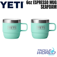 Yeti Rambler 6oz Espresso Mug (177ml) 2pk Seafoam