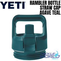 Yeti Rambler Bottle Straw Cap Agave Teal