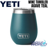 Yeti 10oz Wine Tumbler (295ml) Agave Teal with Magslider Lid 