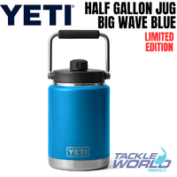 Yeti Rambler Half Gallon Jug (1.8L) Big Wave Blue