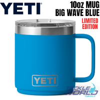 Yeti 10oz Mug (295ml) Big Wave Blue with Magslider Lid 