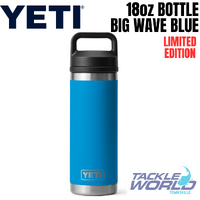 Yeti 18oz Bottle (532ml) Big Wave Blue with Chug Cap