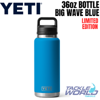 Yeti 36oz Bottle (1L) Big Wave Blue with Chug Cap