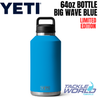 Yeti 64oz Bottle (1.89L) Big Wave Blue with Chug Cap