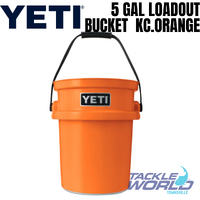 Yeti 5 Gallon LoadOut Bucket (18.9L) King Crab Orange
