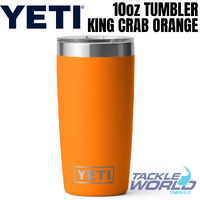 Yeti 10oz Tumbler (295ml) King Crab Orange with Magslider Lid