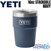 Yeti 16oz Stackable Cup (473ml) Navy with Magslider Lid