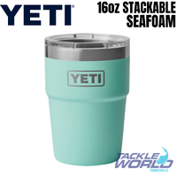Yeti 16oz Stackable Cup (473ml) Seafoam with Magslider Lid