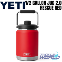 Yeti Rambler Half Gallon Jug 2.0 (1.9L) Rescue Red