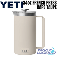 Yeti Rambler French Press 34oz Cape Taupe