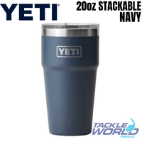 Yeti 20oz Stackable Cup (591ml) Navy with Magslider Lid