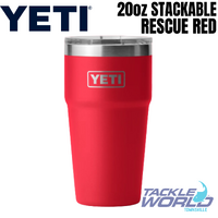 Yeti 20oz Stackable Cup (591ml) Rescue Red with Magslider Lid