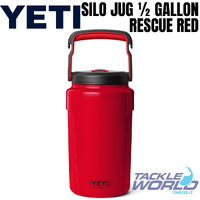 Yeti Silo Jug Half Gallon (1.9L) Rescue Red with Straw Lid