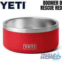 Yeti Boomer 8 Dog Bowl Rescue Red