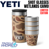 Yeti Shot Glasses & Case Wetlands Camo