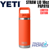 Yeti 18oz Bottle (532ml) Papaya with Straw Lid