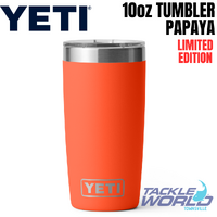 Yeti 10oz Tumbler (295ml) Papaya with Magslider Lid
