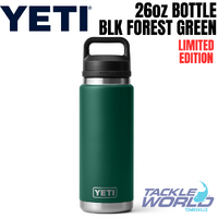 Yeti 26oz Bottle (769ml) Black Forest Green with Chug Cap