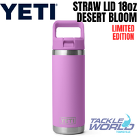 Yeti Rambler Bottle Straw Lid 18oz Desert Bloom