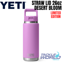 Yeti Rambler Bottle Straw Lid 26oz Desert Bloom