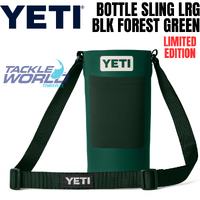 Yeti Rambler Bottle Sling Large Black Forest Green