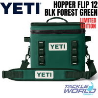 Yeti Hopper Flip 12 Black Forest Green