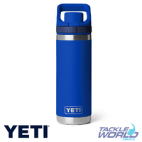 Yeti Rambler Bottle Flip Chug Lid 18oz Royal Blue