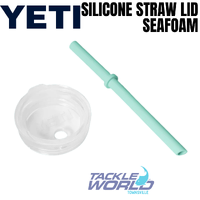 Yeti Rambler Tumbler Silicone Straw Lid Small Seafoam