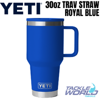 Yeti Rambler 30oz Travel Straw Mug Royal Blue