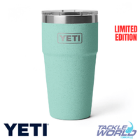 Yeti Rambler 20oz Stackable Cup Sea Stone