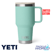 Yeti Rambler 30oz Travel Straw Mug Sea Stone