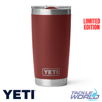 Yeti Rambler 20oz Tumbler Stag Red