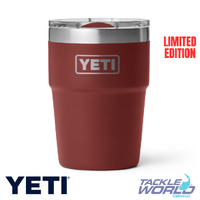Yeti Rambler 16oz Stackable Cup Stag Red