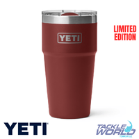 Yeti Rambler 20oz Stackable Cup Stag Red
