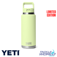 Yeti Rambler Bottle Straw Lid 36oz Grasshopper