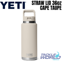 Yeti Rambler Bottle Straw Lid 36oz Cape Taupe