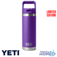 Yeti Rambler Bottle Straw Lid 18oz Pace Purple