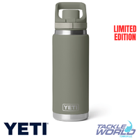Yeti Rambler Bottle Flip Chug Lid 26oz Pampa Green