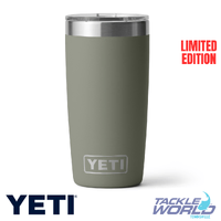 Yeti Rambler 10oz Tumbler Pampa Green