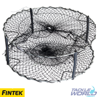 Fintek Crab Pot Jumbo 4 Entry 900mm Black