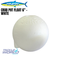 Wilson Crab Pot Float 6inch - White