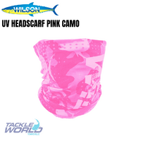 Wilson UV Headscarf Pink Camo